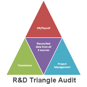 R and D triangle audit